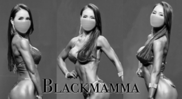 가정까지 버린 미친 성욕 아지매 블랙맘바